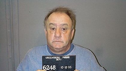 A police mug shot of Harold J. Stancliffe