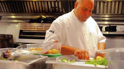 Anthony Zallo, the new chef at the Bigelow Grille, puts an American spin on Mediterranean flavors in his kitchen.