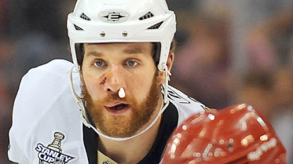 If you had to put a face on these past two months, Ryan Malone's after coming back in Game 5 vs. Detroit would have to be a contender.