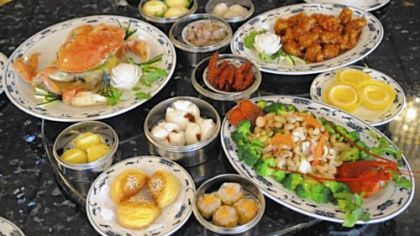 The menu at Golden Palace in Robinson offers dishes such as Cashew Lobster, General Tso's Chicken, Steamed Vancouver Crab and various Dim Sum.