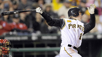 Nate McLouth was 2 for 5 last night to extend his hitting streak to 11 games.