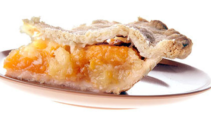 This Apricot Pineapple Pie is an easy winter pie you can make with ingredients likely in your pantry.