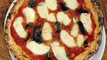 The Pizza Margherita at Il Pizzaiolo on Washington Rd. in Mt. Lebanon.