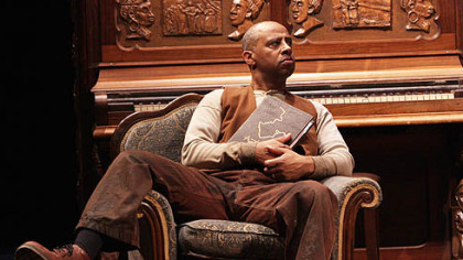 Ruben Santiago-Hudson as Boy Willie in "The Piano Lesson" at Kennedy Center.