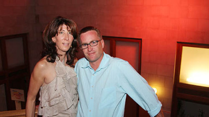 Caryn Rubinoff with Craig Dunham.