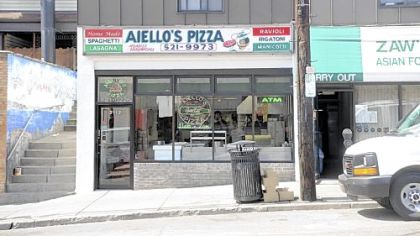 Aiello's Pizza in Squirrel Hill is the first stop off the Parkway for one out-of-town reader.