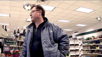 Michael Passalacqua, owner of Angelo's restaurant in Washington, Pa., purchases his weekly supplies at the state liquor store at the Washington Mall. The store is the most profitable in Western Pennsylvania.