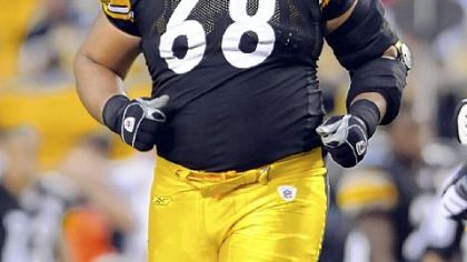 Chris Kemoeatu, will attempt to fill the vacancy left by Alan Faneca at left guard