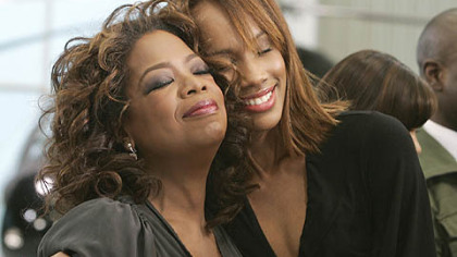 Oprah Winfrey gives 10 contestants, such as Rachael, right, the opportunity to change a life in "Oprah's Big Give."