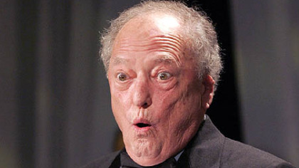 Myron Cope speaks after being inducted to the Radio Hall of Fame at the 2005 ceremony in Chicago.