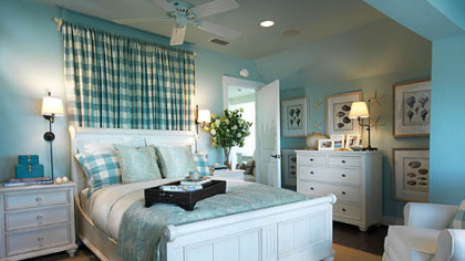 The master bedroom