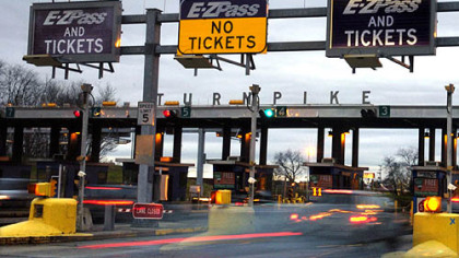 The Monroeville interchange -- gateway to Pittsburgh for travelers from the east.