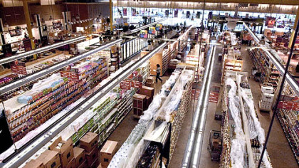 Pittsburgh's Whole Foods in the fall of 2002, when it opened.