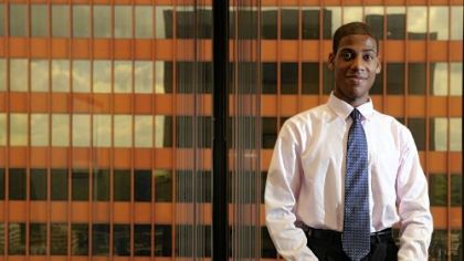 Daniel Joyner is one of several African-American students introduced to corporate America this summer through internships offered by FAME.