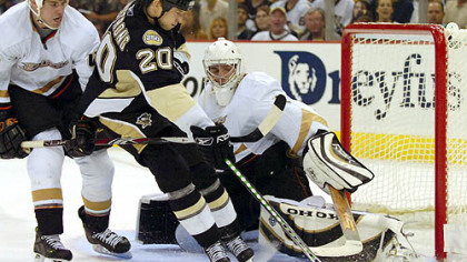 Forwards Colby Armstrong, above, and Adam Hall skated yesterday and could return as early as tomorrow.