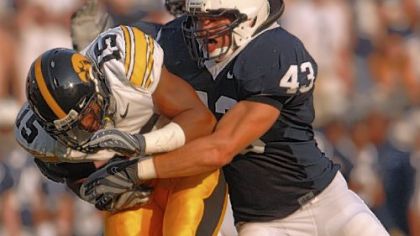 After starting his college football as a walk-on, Josh Hull has earned a starting spot on this year's Penn State football team.