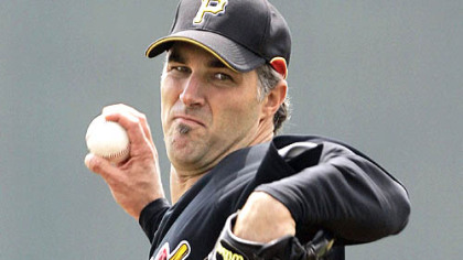 Matt Morris yesterday left the Pirates ...