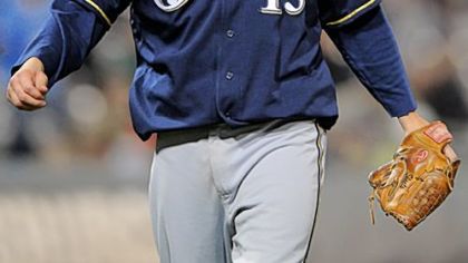 Despite giving up 11 hits, Milwaukee's Ben Sheets went the distance in beating the Pirates last night at PNC Park, 4-1.