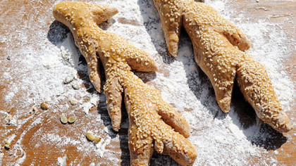 Honey Wheat Baguettes, baked by Josh Tonies.