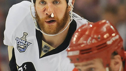 Ryan Malone -- Sixteen points and one celebrated broken nose in the postseason