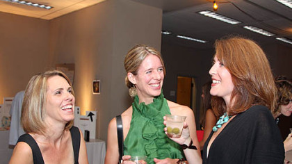From left, Sarah Stallings, Bella Bingham and Jennifer Young Halasz.