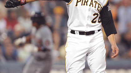 Starter Paul Maholm appeared to be cruising until giving up back-to-back home runs to Jesus Flores and Ronnie Belliard in the seventh inning.