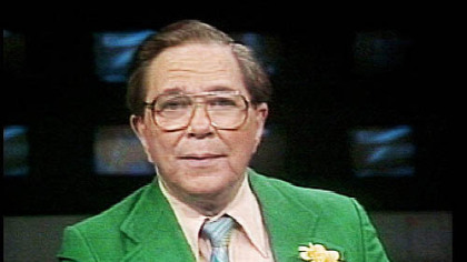Bill Currie on KDKA-TV in the 1970s.