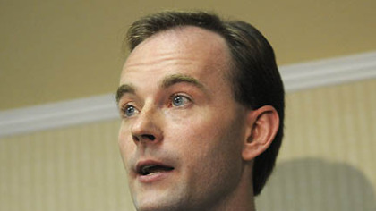 State Rep. Sean Ramaley announced a press conference today that he was withdrawing from the race for state Senate.