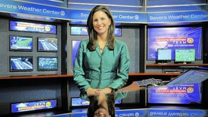 "It had always been a hope to come back," says meteorologist Julie Bologna, who has returned to WPXI after four years in Dallas.
