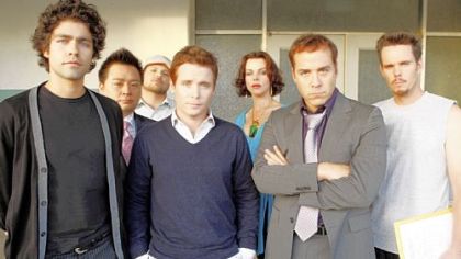 The boys (and girl) of "Entourage" are back. Adrian Grenier, Rex Lee, Jerry Ferrara, Kevin Connolly, Debi Mazar, Jeremy Piven and Kevin Dillon return Sunday for the fifth season.