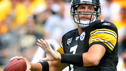 The new No. 1 quarterback -- Ben Roethlisberger