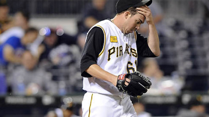 Sean Burnett was one part of the Pirates' eighth-inning collapse last night.