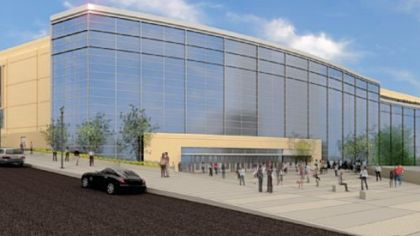 In the most recent design, the main entrance to the new Penguins arena, at the corner of Washington Place and Centre Avenue, leads to an atrium that links to entrances on Fifth Avenue and offers views of Downtown.
