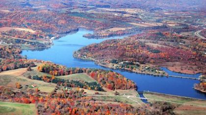 Hocking County, Ohio, an easy 200-mile drive from Pittsburgh, is a magnificent fall foliage destination.
