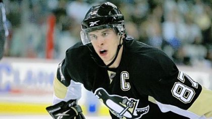 Sidney Crosby has 14 shots on goal through the Penguins' first four games, but nothing to show for them.