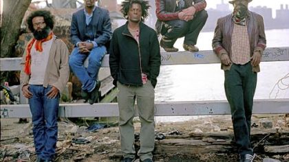 TV on the Radio -- Kyp Malone, left, Gerard Smith, Jaleel Bunton, Dave Sitek and Tunde Adebimpe -- had a great year. with "Dear Science."
