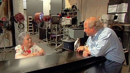 Carl Kurlander with Joanne Rogers in "My Tale of Two Cities."