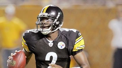 Steelers rookie quarterback Dennis Dixon