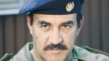 Igal Naor plays evil dictator Saddam Hussein in HBO's "House of Saddam."