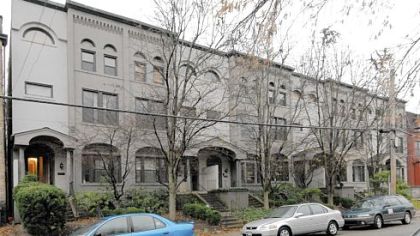 The house in Shadyside where Willa Cather once lived, now a condominium, and several adjacent apartments in six flanking townhouses were badly damaged in a Nov. 30 fire.