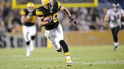 Hines Ward runs to set up a touchdown against Baltimore in the fourth quarter in September. He's the player the Ravens -- and a lot of other teams -- love to hate.
