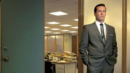 John Hamm is trading spaces.