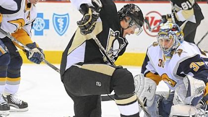 The Penguins' power play has been disappointing because it features Sidney Crosby, pictured, and Evgeni Malkin, two of the NHL's top scorers.