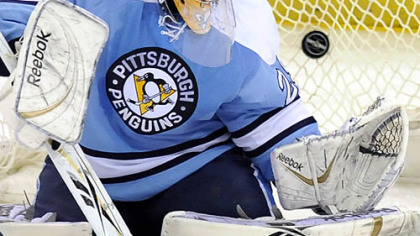 Penguins goalie Marc-Andre Fleury does not like having two days off without skating then playing right away like the Penguins are doing tonight against New Jersey.