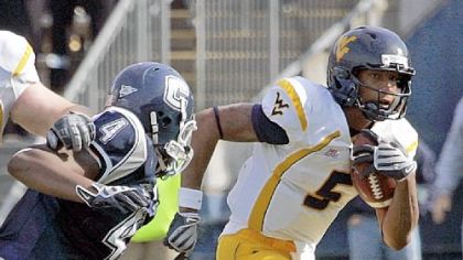 West Virginia's Patrick White is close to becoming the all-time leading rusher in the history of major-college quarterbacks.