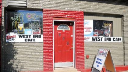 The West End Cafe at 408 S. Main St. in the West End was used as a location in the movie "Zack and Miri Make a Porno."
