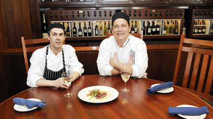 Executive sous chef Sean Davies and executive chef Carl Rynecki of the Original Fish Market at the Westin Convention Center, Downtown.