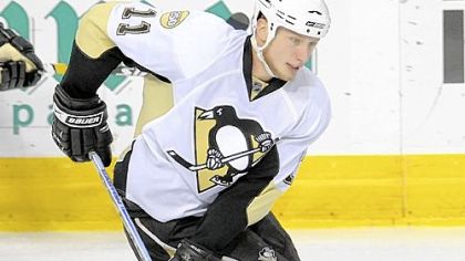 Penguins center Jordan Staal works on a line with Matt Cooke and Tyler Kennedy. It is the only line that coach Michel Therrien hasn't rearranged in the past few weeks.