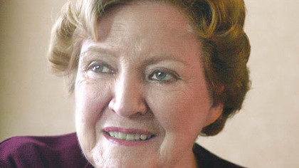 Catherine Baker Knoll at home in McKees Rocks following her election as lieutenant governor in 2002.