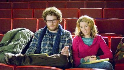 Seth Rogen and Elizabeth Banks at McKeesport Little Theater